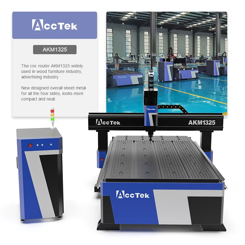 AccTek Router Cnc 1325 Wood Carving Machine Wood CNC Routers