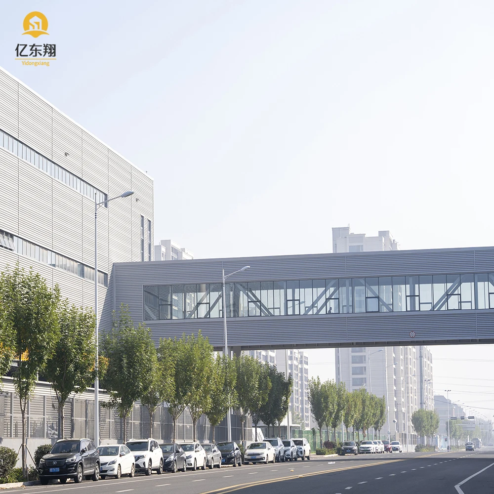 Large Steel Structure Processing Plant/steel Structure Long Span Corridor Design/Large Connected Workshop Design