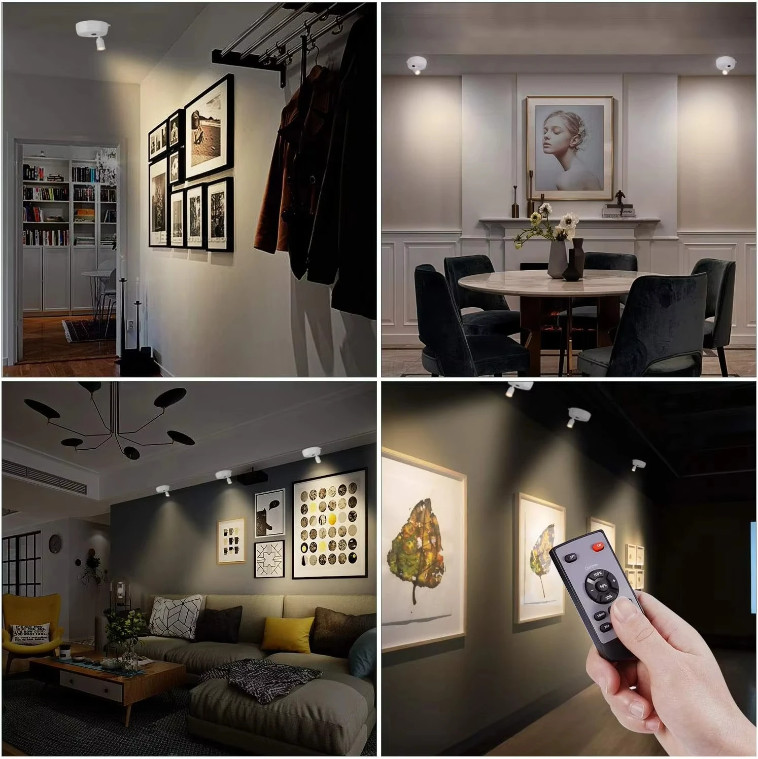 product enhanced wireless led picture lights with remote dimmable adjustable color temperature long lasting battery easy to install-42