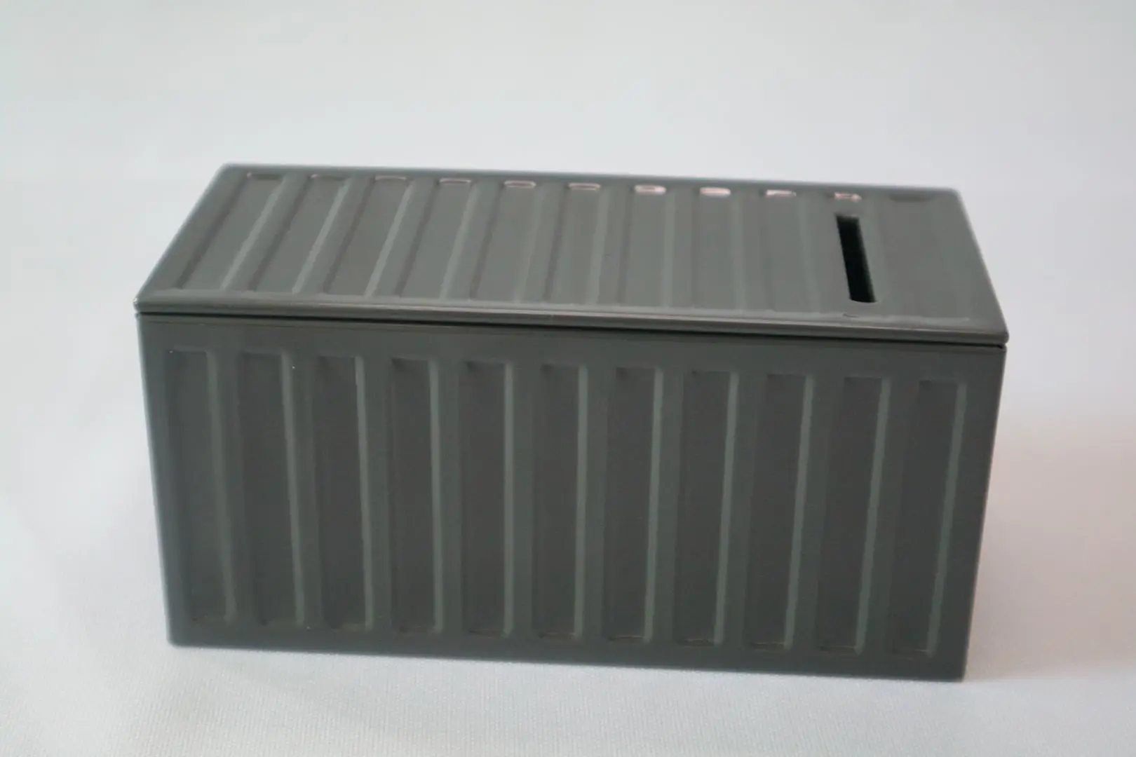 Shipping Container Mold Rectangular Piggy Bank Buy Coin Bank Tin Can