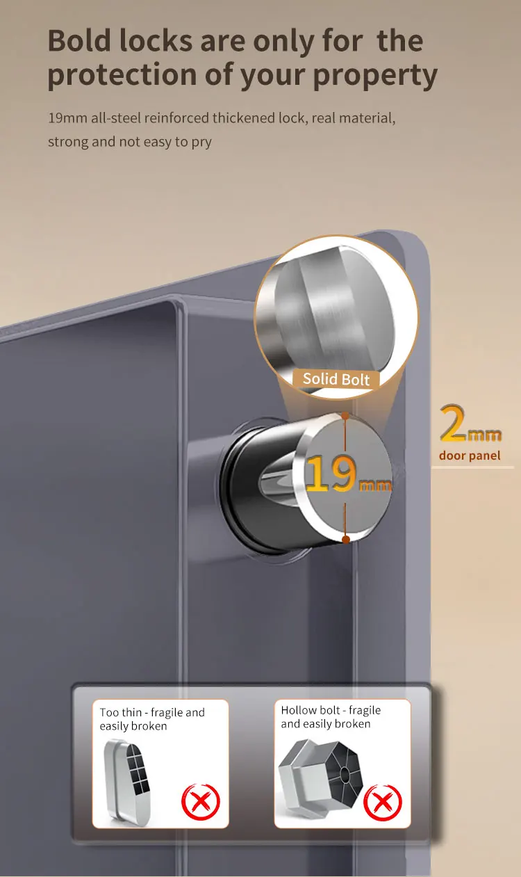 CEQSAFE Professional Small Digital Cash Drawer Deposit Safe Box for Money supplier