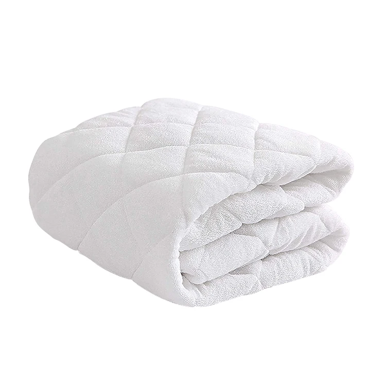 Матрас Banmboo для кроватки, удобный дышащий супер мягкий водонепроницаемый махровый хлопок, машинная стирка