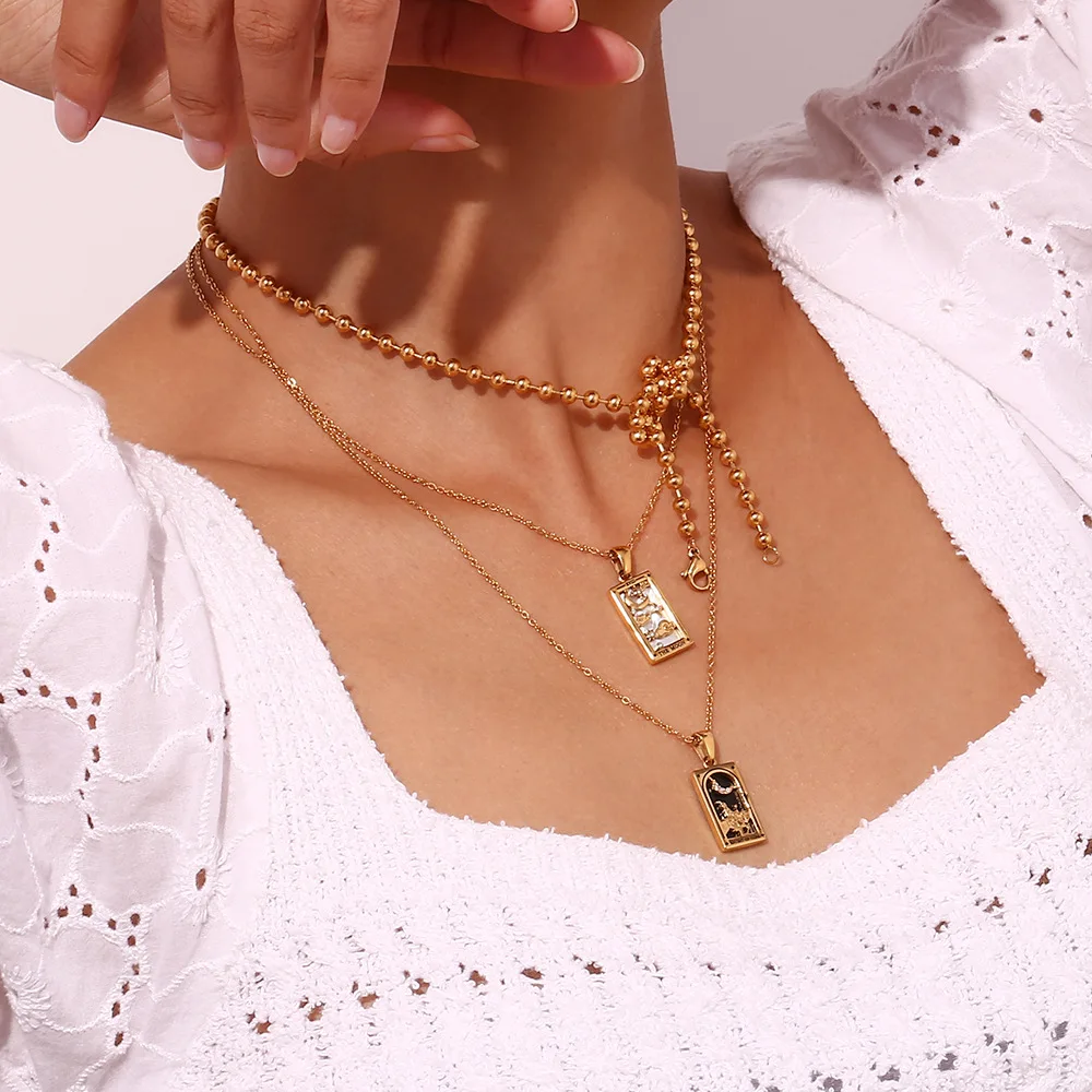 Tarot Card Necklace