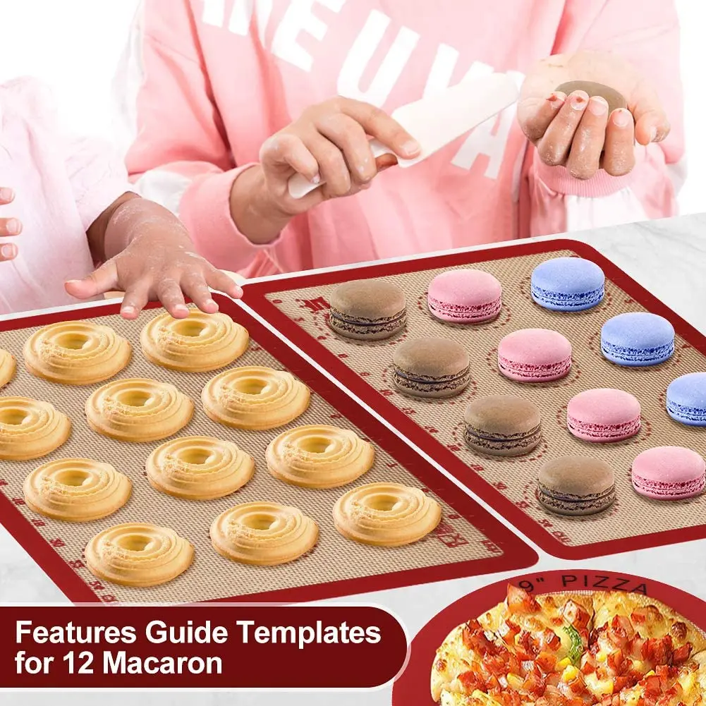 Индивидуальный устойчивый к высоким температурам не липкий силиконовый коврик для