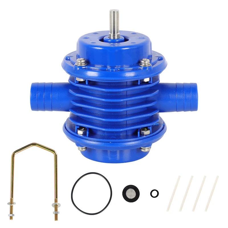 Water Pump Home Garden Hand Electric Drill Pump Self Priming Multipurpose Drill Powered Pump