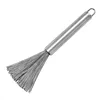 silvery-Stainless steel hook