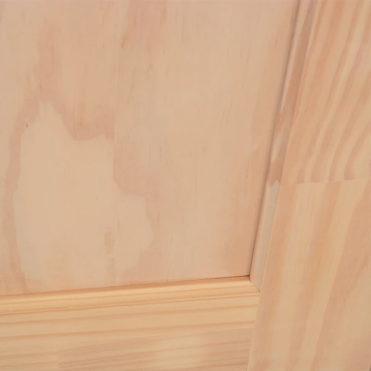 Wooden Mosquito Net Door Solid Pine Screen Door for Entrance