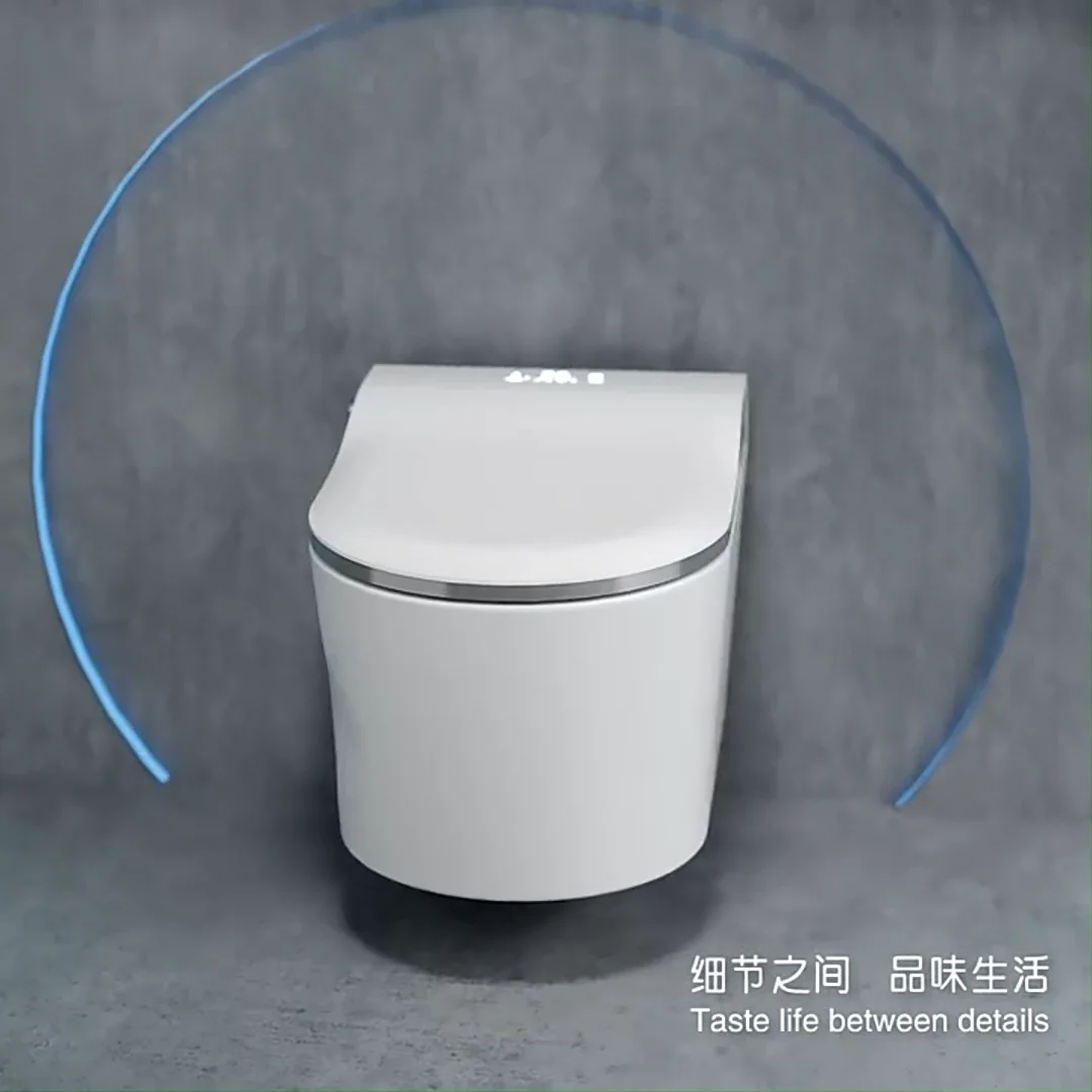 Sanitary Ware Ceramic Wall Mounted Intelligent Wc Smart Toilet
