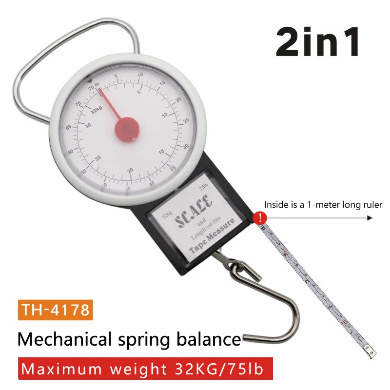 Cheapest Mechanical Travel Luggage Weighing Scale 32kg/75lb - China Scales,  Scale