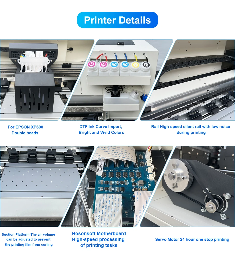 Dtf Printer A3 300mm 2 Printhead Xp600 Custom Pet Films Printing ...