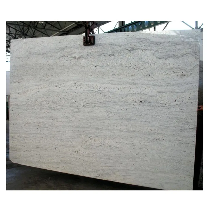 New Chinese Design Kashmir White Granite Tiles Honed Surface Finish Indoor Decoration Kitchen Countertop Using