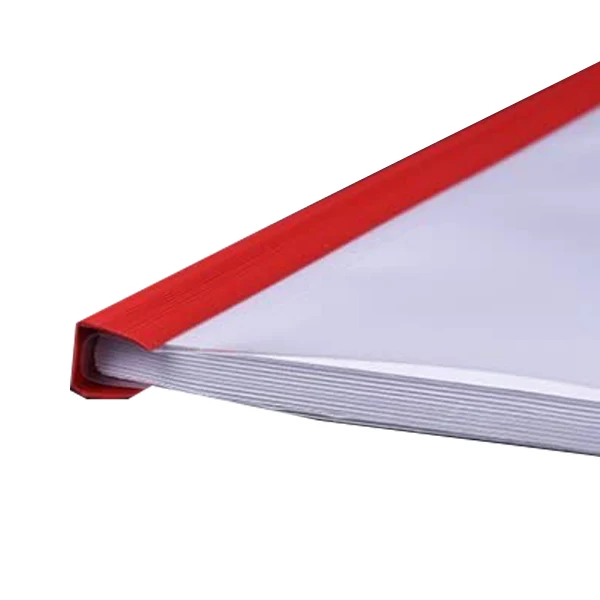 Lot De 10 Couvertures De Rapport A4 En Plastique Bleu - Feuilles Reliure Avec Barre Coulissante