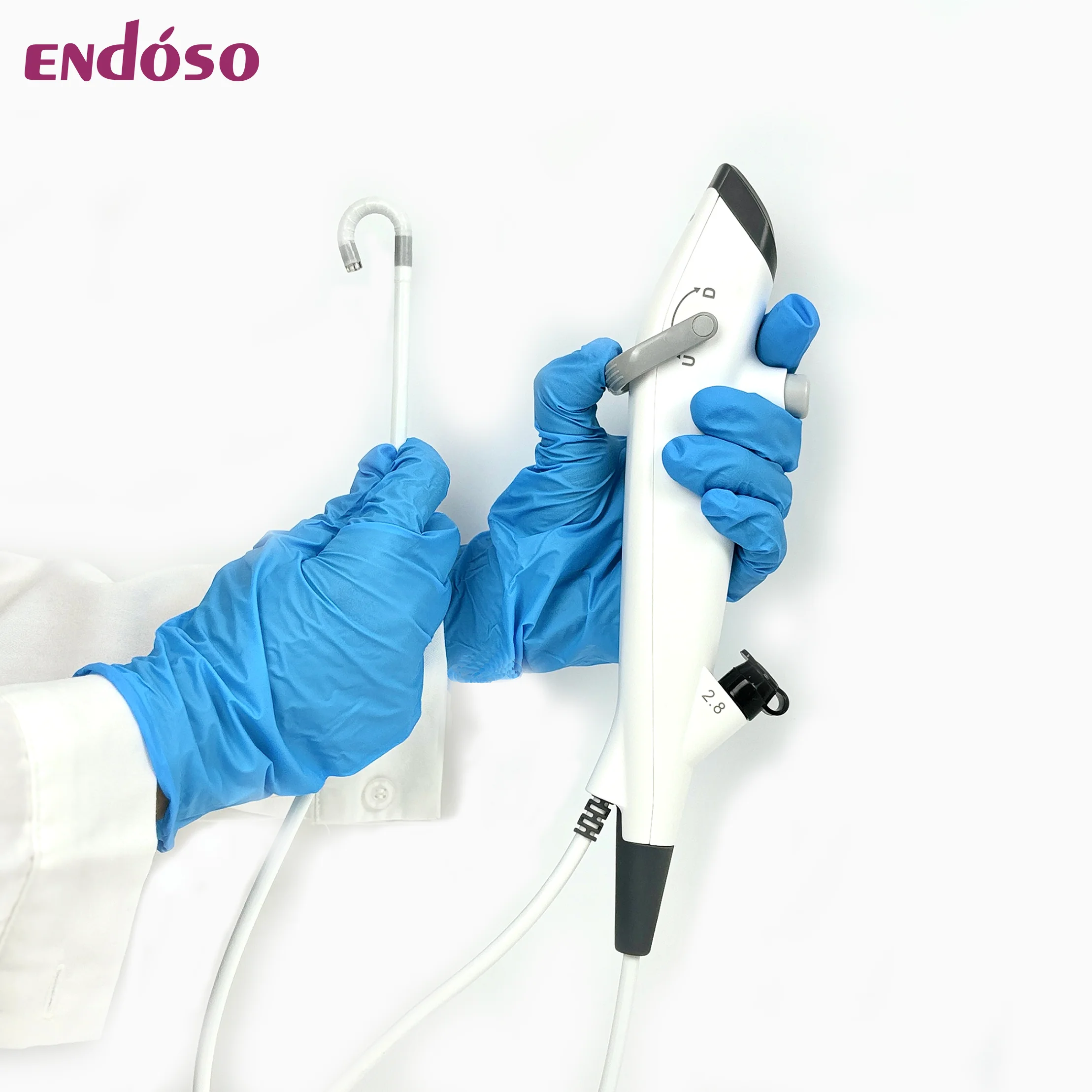 Bronchoscope 2.2 2.4 2.8mm Working Channel Video Broncho Scope Flexible Fiberoptic Bronchoscope Factory Price