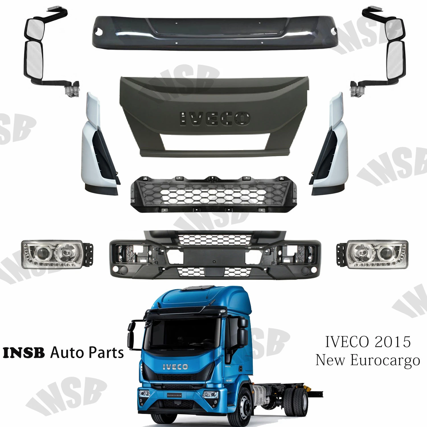 Maniglia Porta Interna Anteriore Per Iveco Daily MK3 E MK4 (2000-2011) – Ricambio OEM 7700830079, Nero
