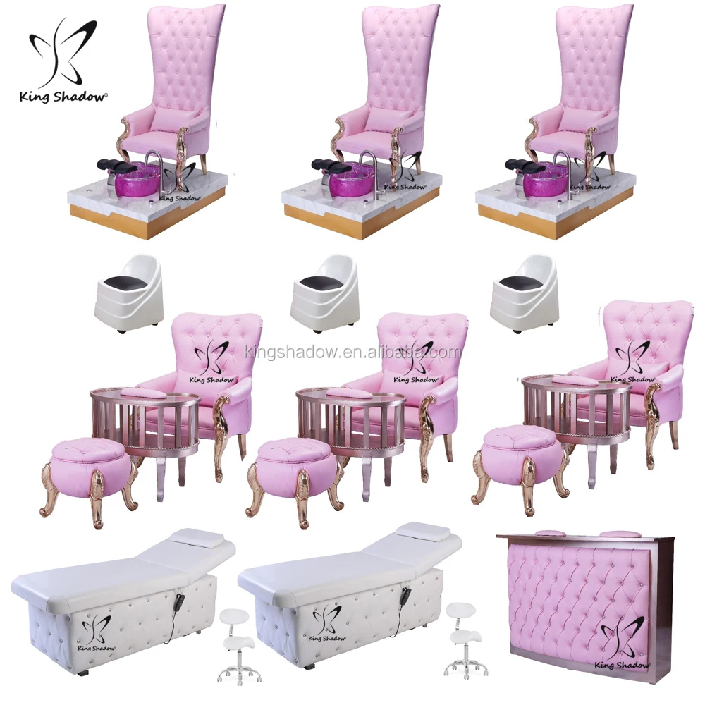 King Shadow Hair Salon Furniture Princess Chair Type