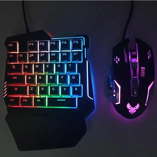 small gaming keyboard and mouse for mobile