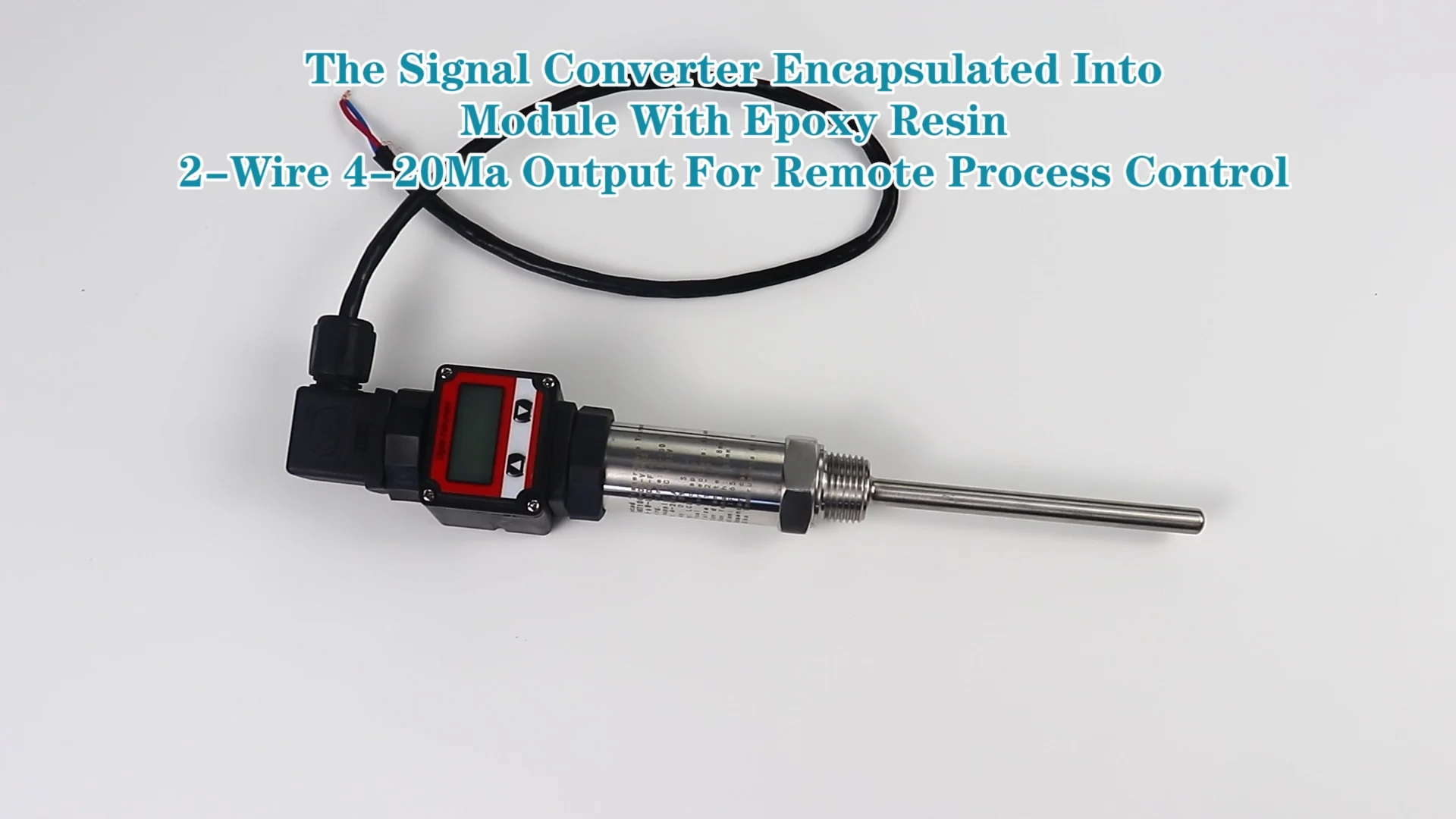 Stainless Steel Sanitary Rtd Pt100 Hydrogen Temperature Sensor Probe ...