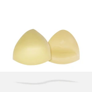 Custom Self Adhesive Silicone Bra Pads Lightweight Breathable Sponge Inserts