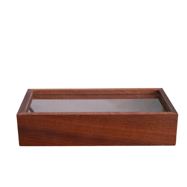 Wholesale Wooden Doublesided Highdefinition Plexiglass Storage Box