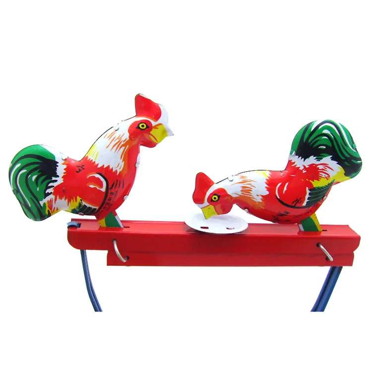 tin chicken toy