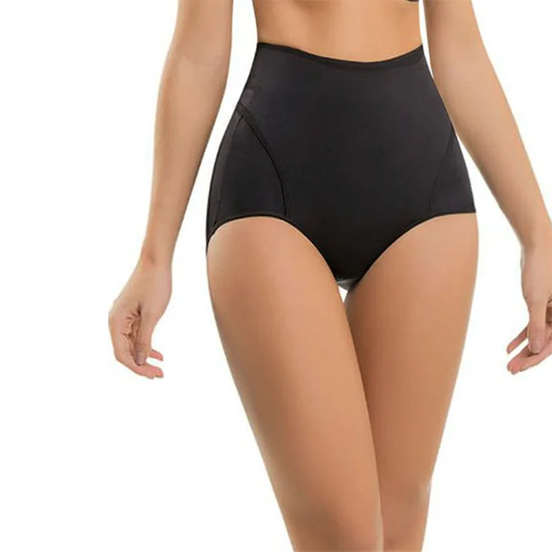 High Waist With Padded Buttock False Buttock Underwear Double Layers of Abdominal Corset Waist Shaping Body and Buttock Lift