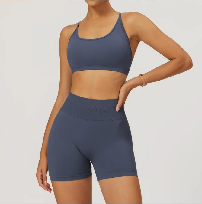 Mix Matching Super Sculpt Casual Sportswear Sexy Sports Bra Set Yoga Leggings Mini Shorts  Fitness Wear  Gym Wear Women Sets