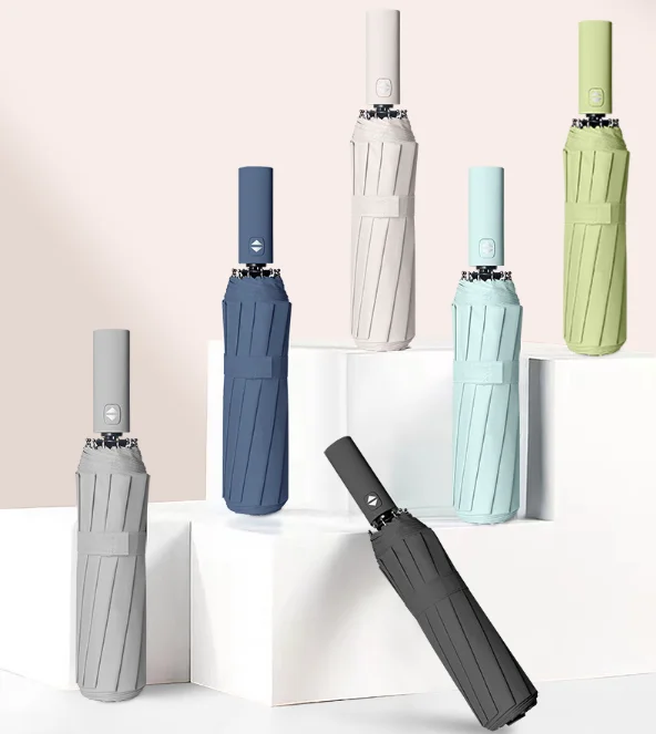 Высококачественный ветрозащитный понж для путешествий 3 складной автоматический открытый закрывающийся большой УФ-зонт Автоматический