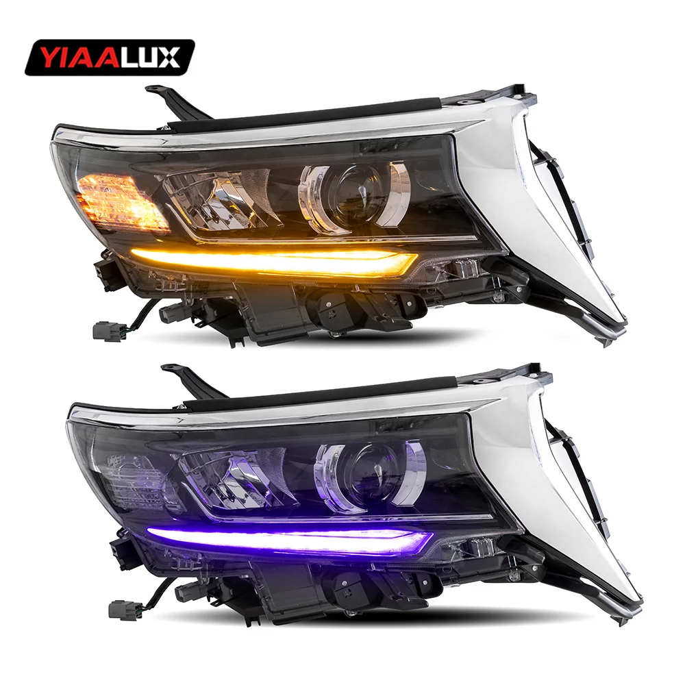 Vland LED Headlight Car Front Lamp Assembly Car Accessories Headlights Auto Light System for Toyota Prado