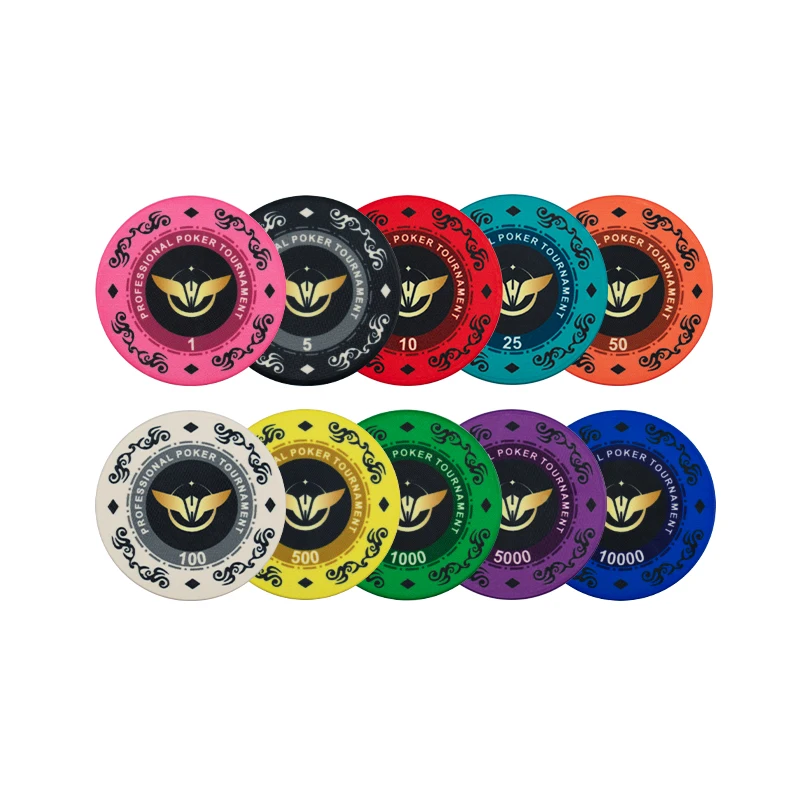 魚くん　EPT セラミックポーカーチップ カジノチップ fit=scale-down,w=1200