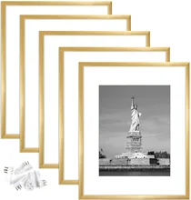 Amazon Best Selling A1,A2,A3,A4,A5,4x6,5x7,6x8,8x10,11x14,12x16 Black White Gold Silver Wood Picture Frames