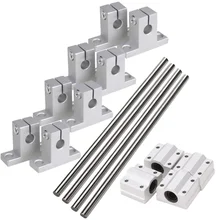 cylindrical guide Linear slide Rail SBR20-1200mm linear Shaft Rod Guide Support 20mm Block Bearings for CNC machine