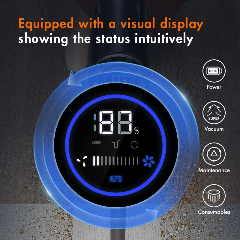 Бытовая техника 25 кПа вакуумный циклонный портативный Перезаряжаемый ручной беспроводной пылесос BLDC по низкой цене для
