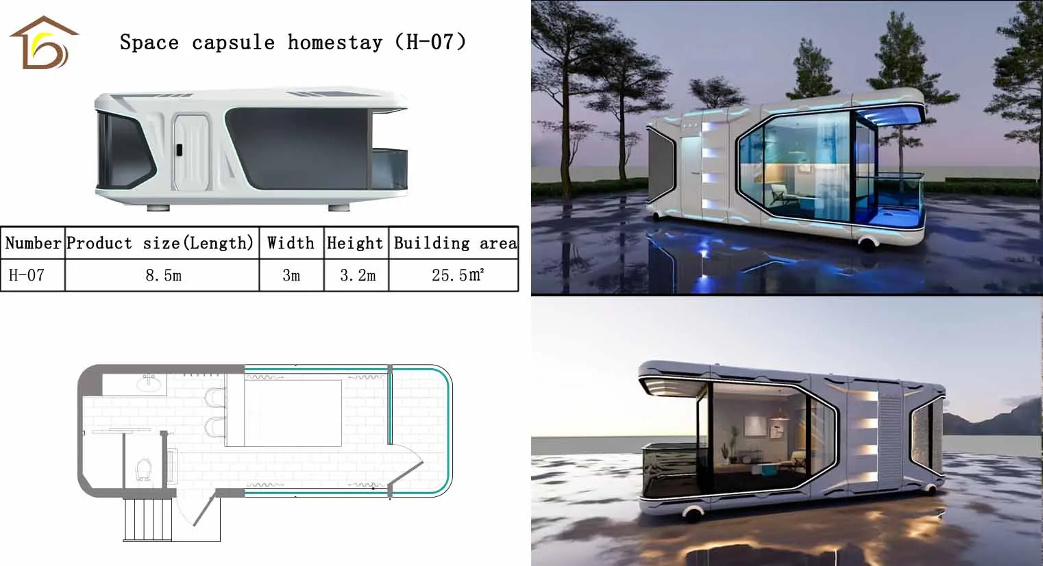 Moduler Homes - Beach Hotel Homestay Prefabricated Container House
