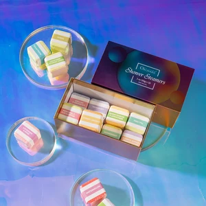 ORCHARD DE FLORE OEM/ODM Vegan Organic Essential Oil Aromatherapy Mini Shower Steamer Gift Set Lavender Rose Coconut Spa Home