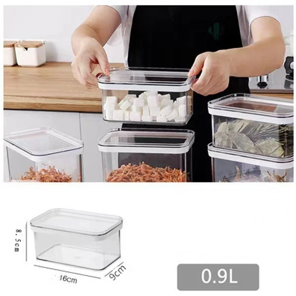 Ecobox New Arrival Recycled Plastic Food Grade Airtight Candy Container