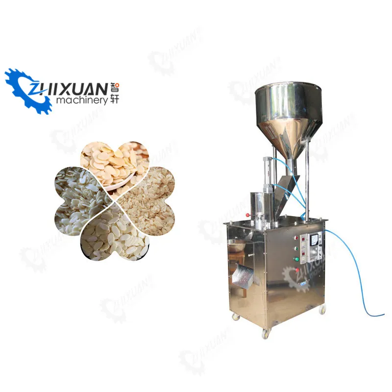 Groundnut Slice Cutter Chestnut Cashew Nut Cutting Almonds Nuts Slicer Pistachio Peanut Slicing Machine