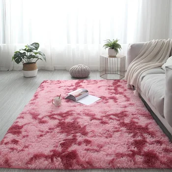 Super Soft White Area Rug for Bedroom Fluffy Shaggy for Living Room Furry Carpet for Kids Room Shaggy Fuzzy Plush Throw Rug