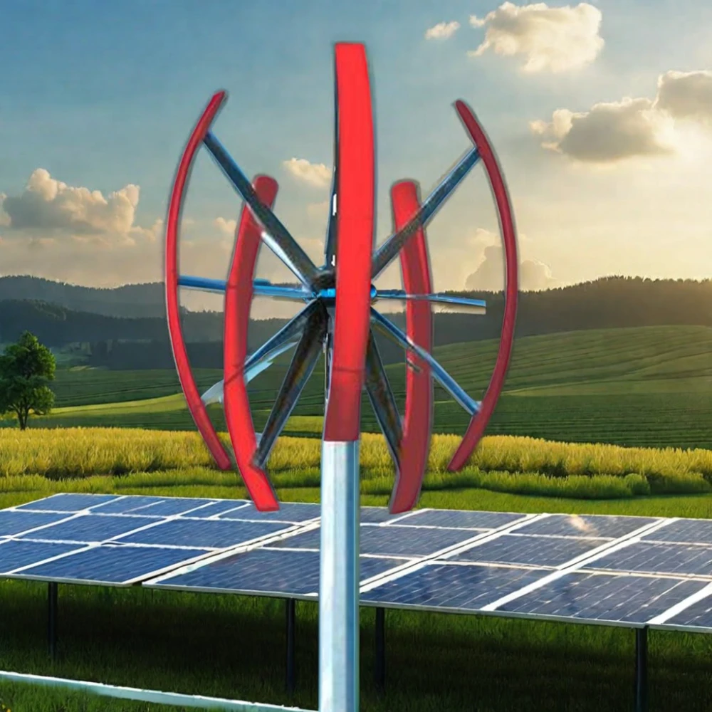 Poland hot sell free energy 10KW 20KW wind mills power generator system wind power generation system 5KW  vertical wind turbine