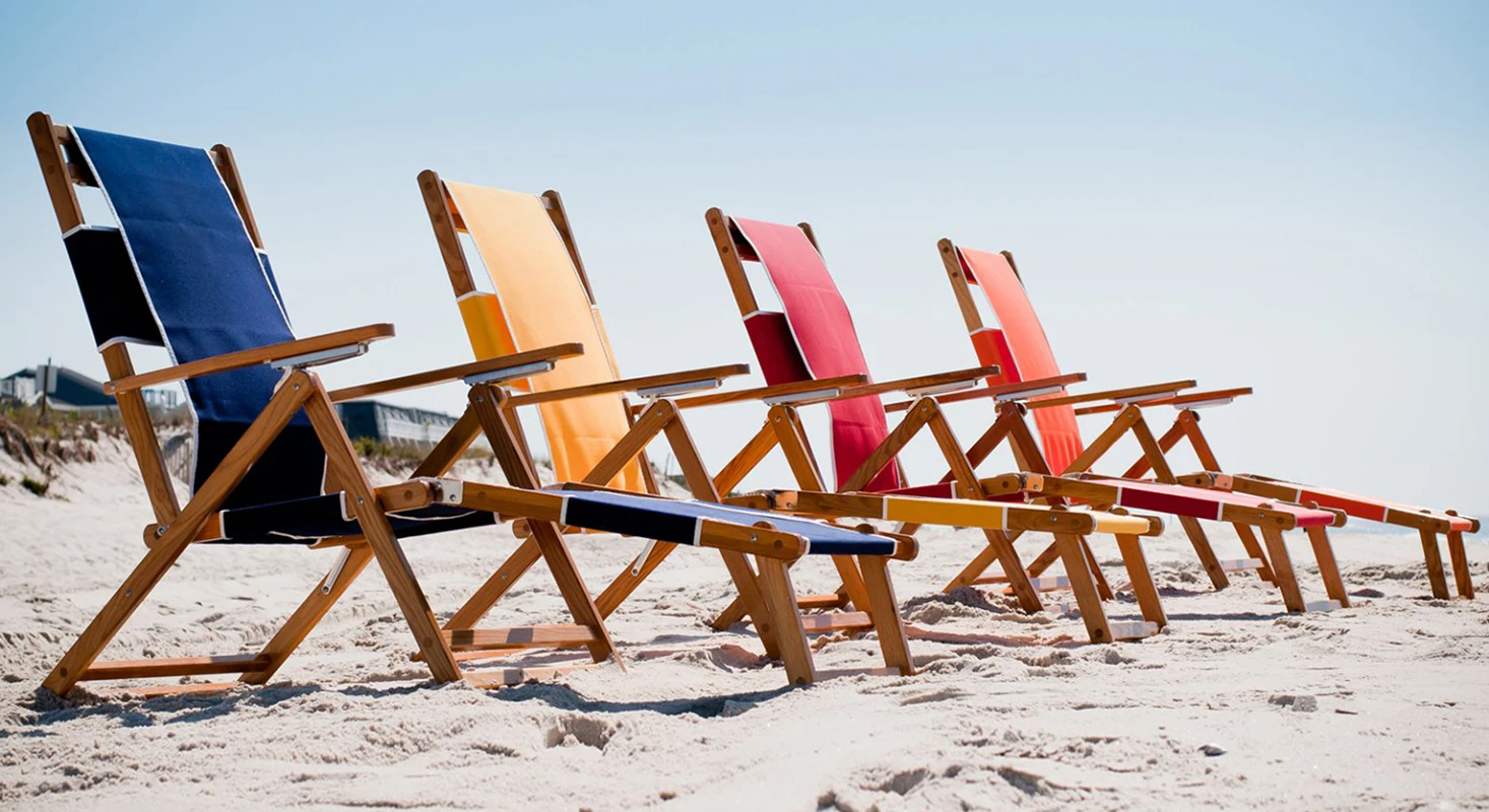 commercial wooden beach chairs