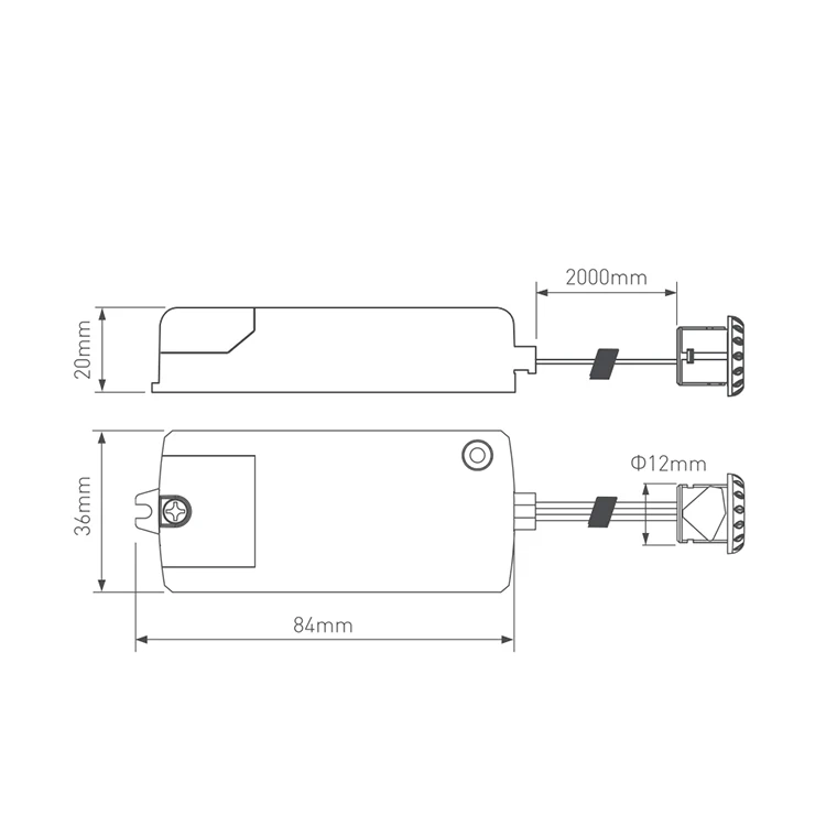 High Voltage Sensor for Cupboards Easy Installation Touch on IR Sensor Switch