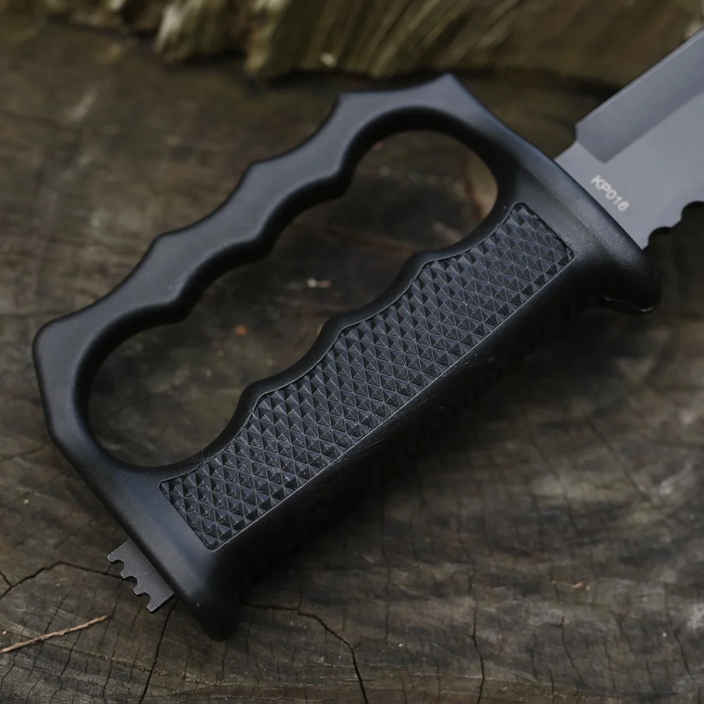 
Пильный диск Machete с пластиковой ручкой, фиксированный лучший нож для охоты и кемпинга, нож для выживания 