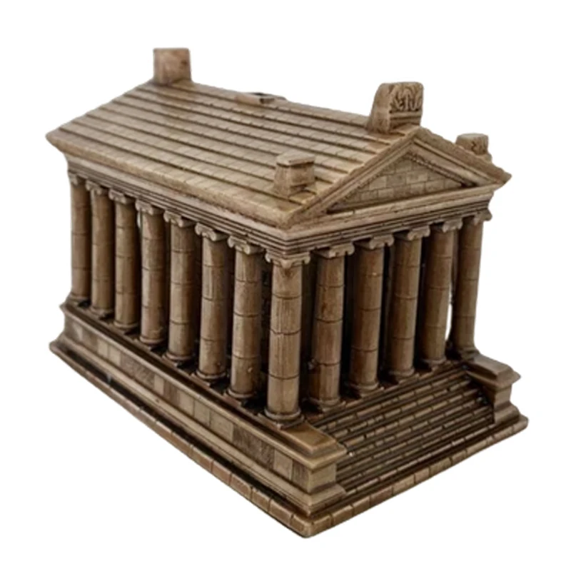 Custom Architecture Famous Buildings Sculpture Souvenir Gypsum Building Model Resin Landmark Garni Temple Miniature