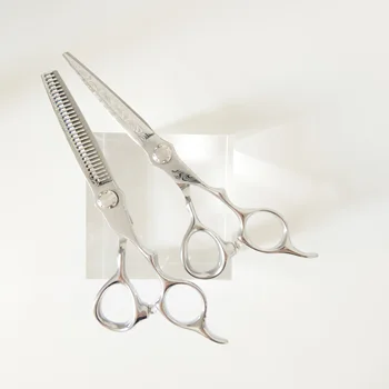 Damascus Professional Hairdressing Scissors Series Variety of Sizes with Sharp Flat and Thin Blades for Beauty Use