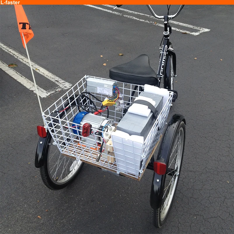 48V 750W Electric Conversion Kit for Three Wheels Rickshaw