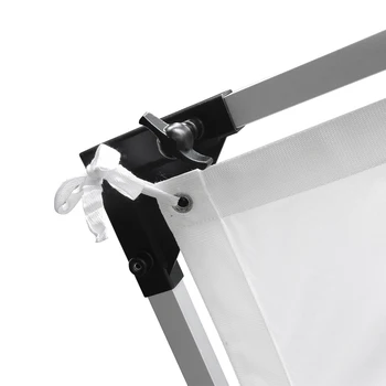 E-IMAGE EF-50 180*180cm Reflector Photography Square Aluminum Tube Butterfly Frames with Diffusion Cloth Photo Accessories detail image