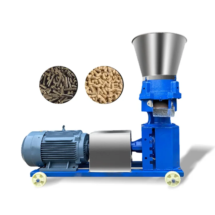 Multi Functional 100kg Pig Pelletizer Feeds Processing Machines Food For Animal Feed Pellet Machine