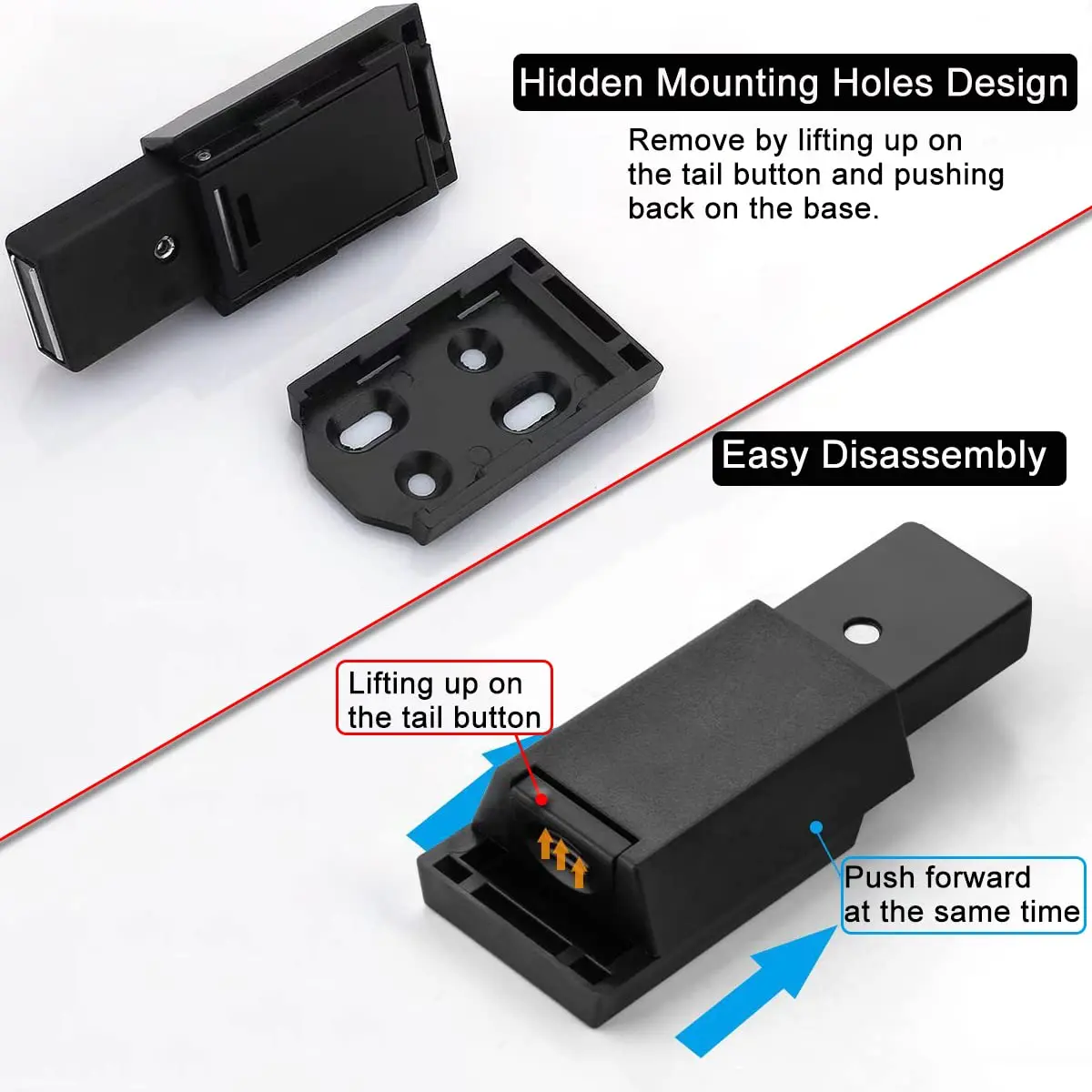 Heavy Duty Push To Open Hardware Push Latch Lock For
