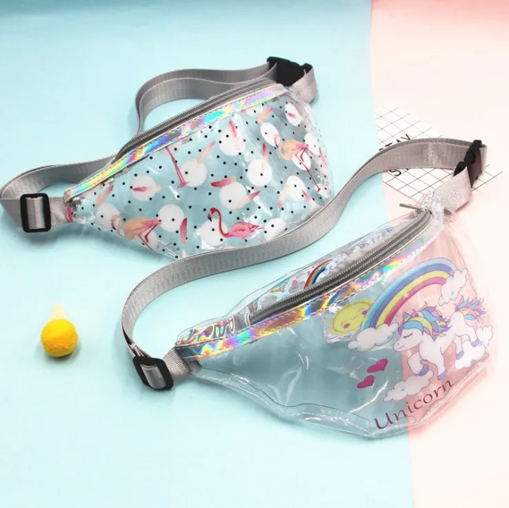 clear plastic bum bag