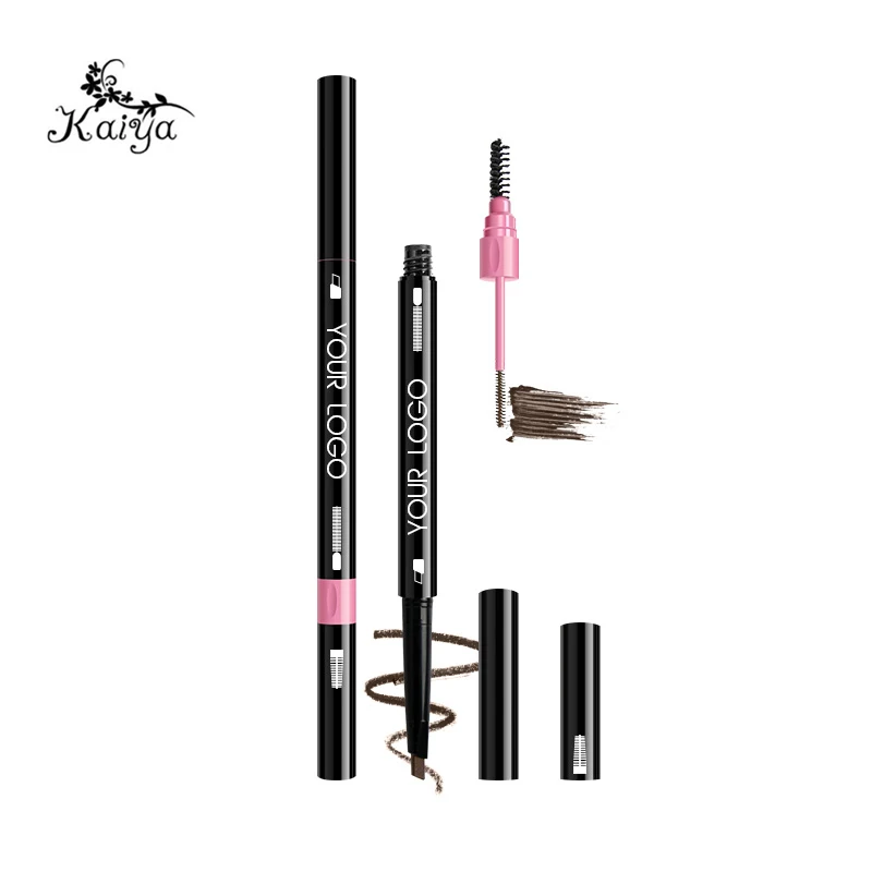 Multifunctional Trio Makeup Custom Eyebrow Pen Tint Cejas Brow Mascara