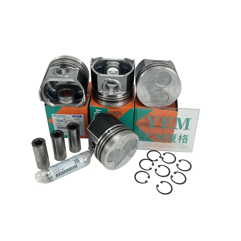 Diesel Engine Machinery Engine Piston With Pin IZUMI Piston With Pin D1105 D1301 D1302 D1305 Kubota for Best Quality